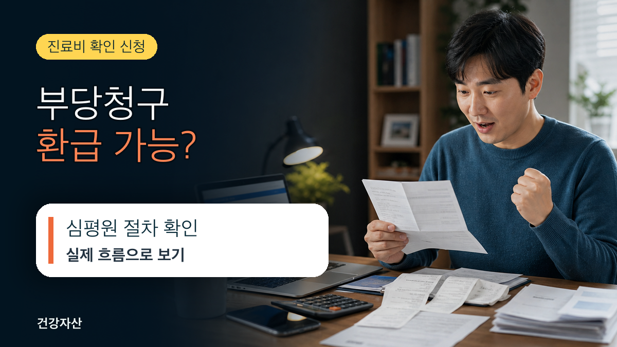 부당청구 진료비 환급 신청, 실제 사례로 보기