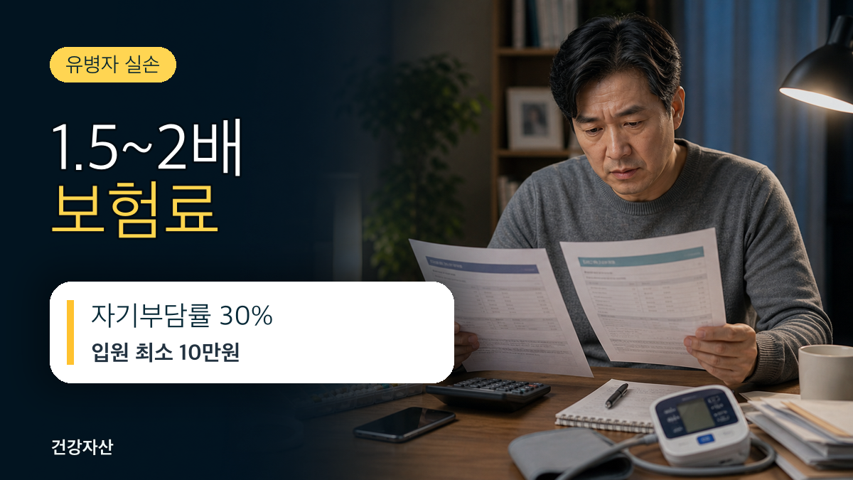 유병자 실손보험, 일반 실손과 보장·보험료 차이