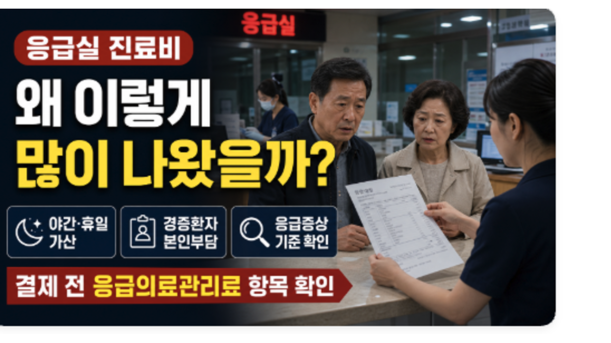 온열질환 응급실 진료비와 실손보험 청구 전 확인 사항