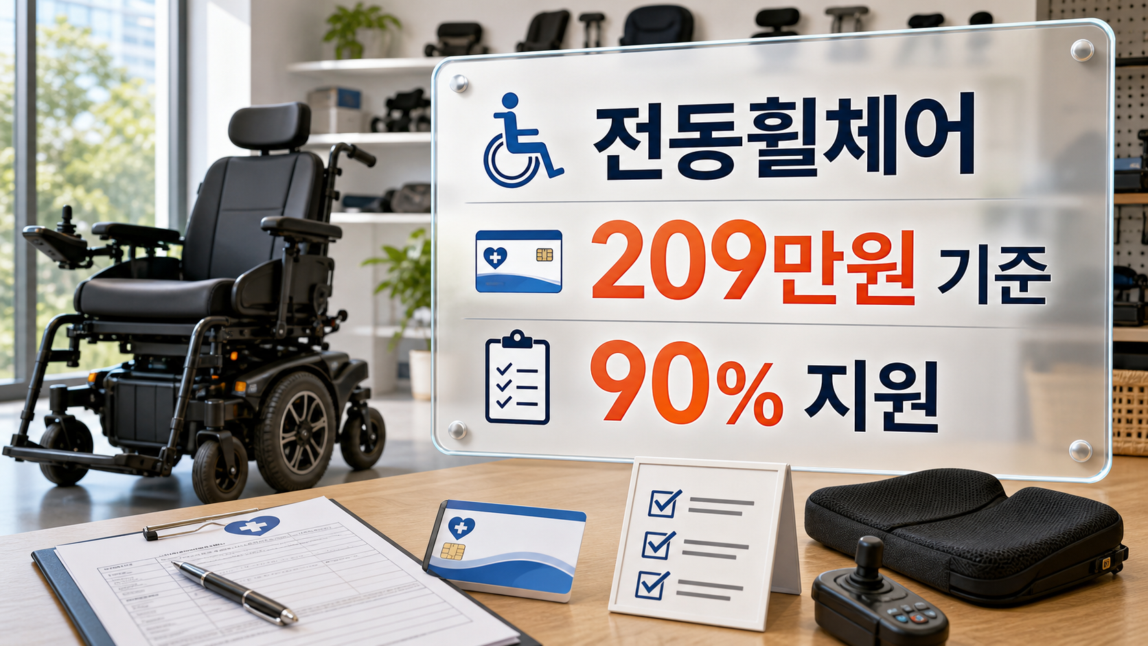 전동휠체어 구매 전, 건강보험 지원금과 추가 옵션 비용