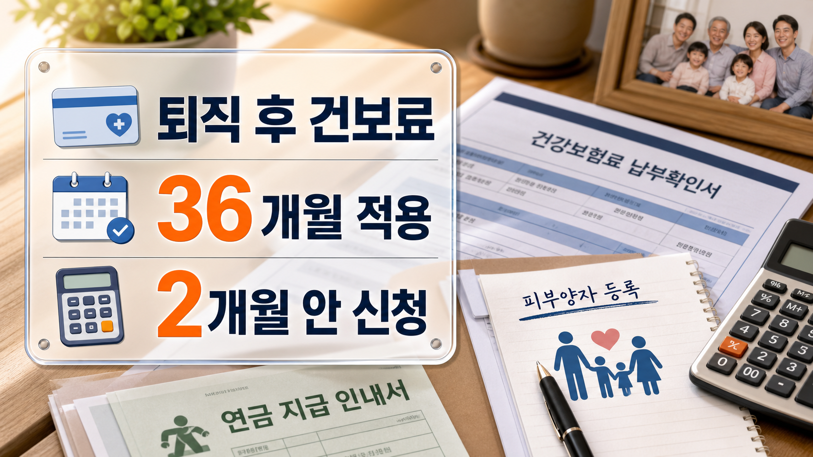 퇴직 후 건강보험료 계산, 임의계속가입·피부양자·지역가입 비교