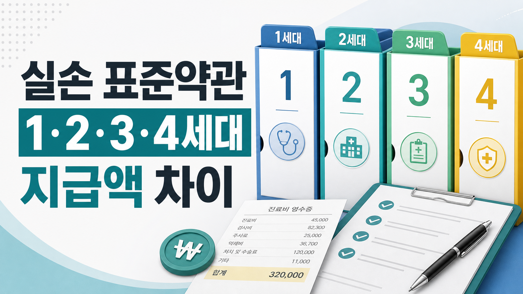실손보험 표준약관, 가입 시기별 보장 차이 확인