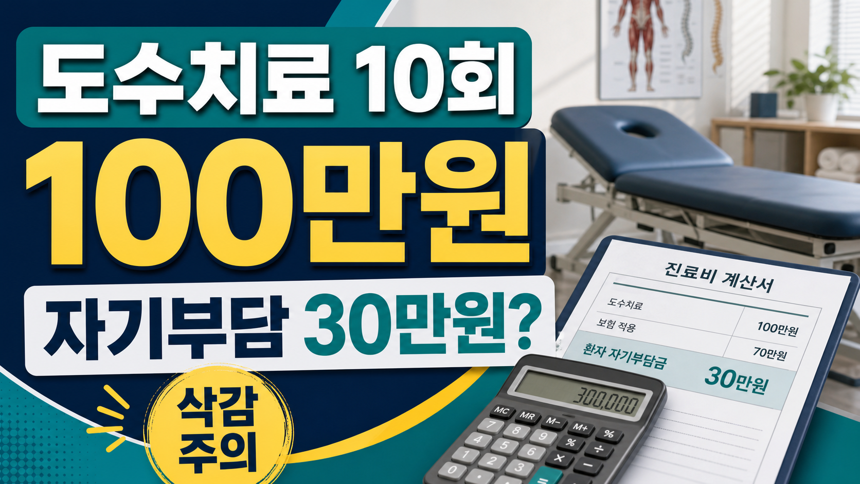 도수치료 10회 받으면 실손보험 얼마 줄어들까