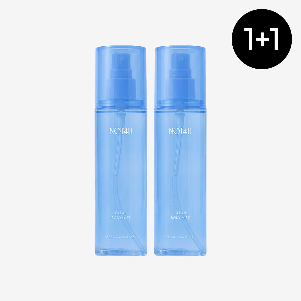 [1+1기획][국민바디트러블미스트]낫포유 클리어 바디 미스트 200ml