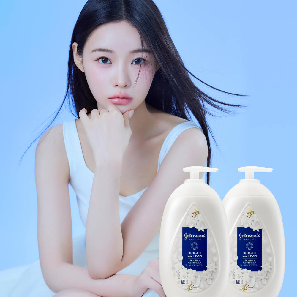 [신제품] 존슨즈 브라이트 로션 자스민 & 화이트릴리 500ml