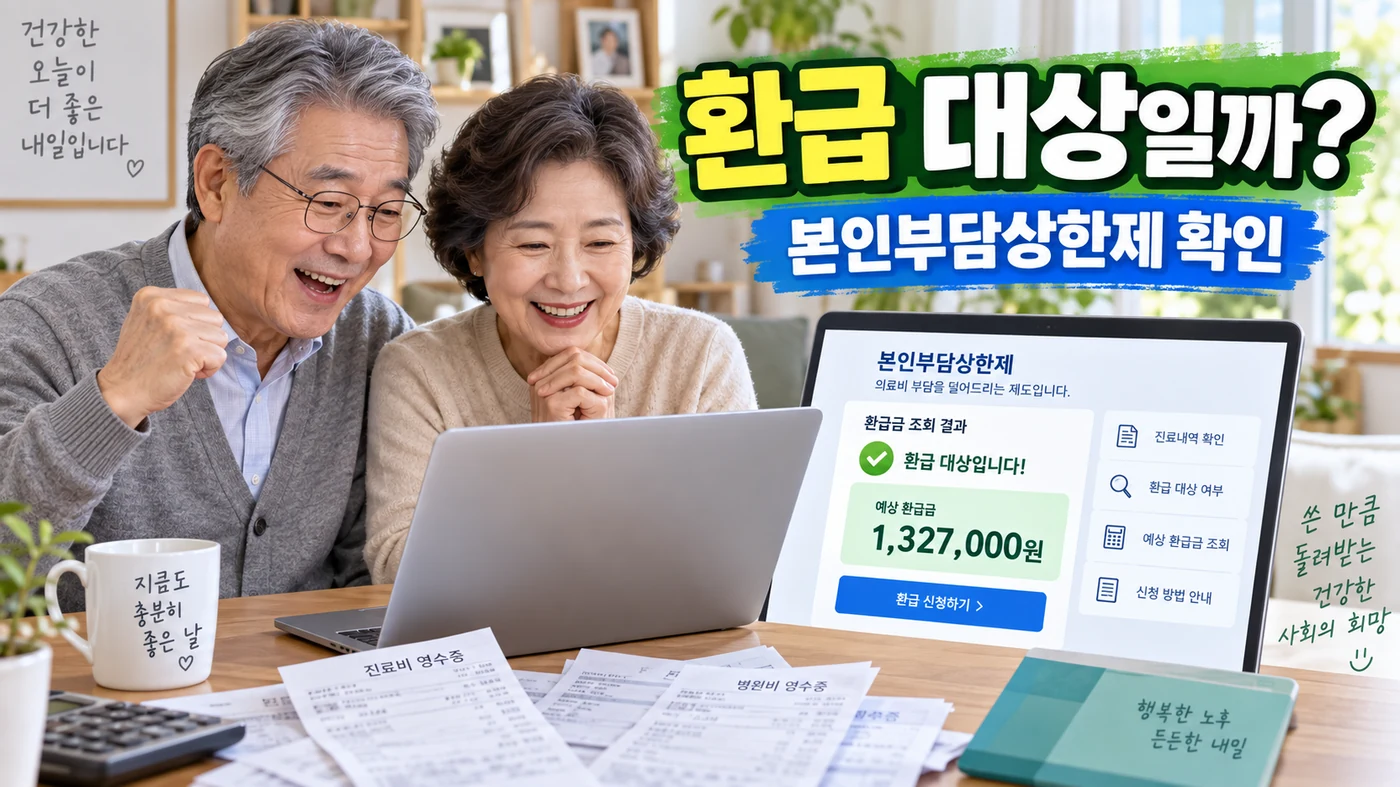 본인부담상한제 환급 대상인지 어떻게 확인해야 할까?