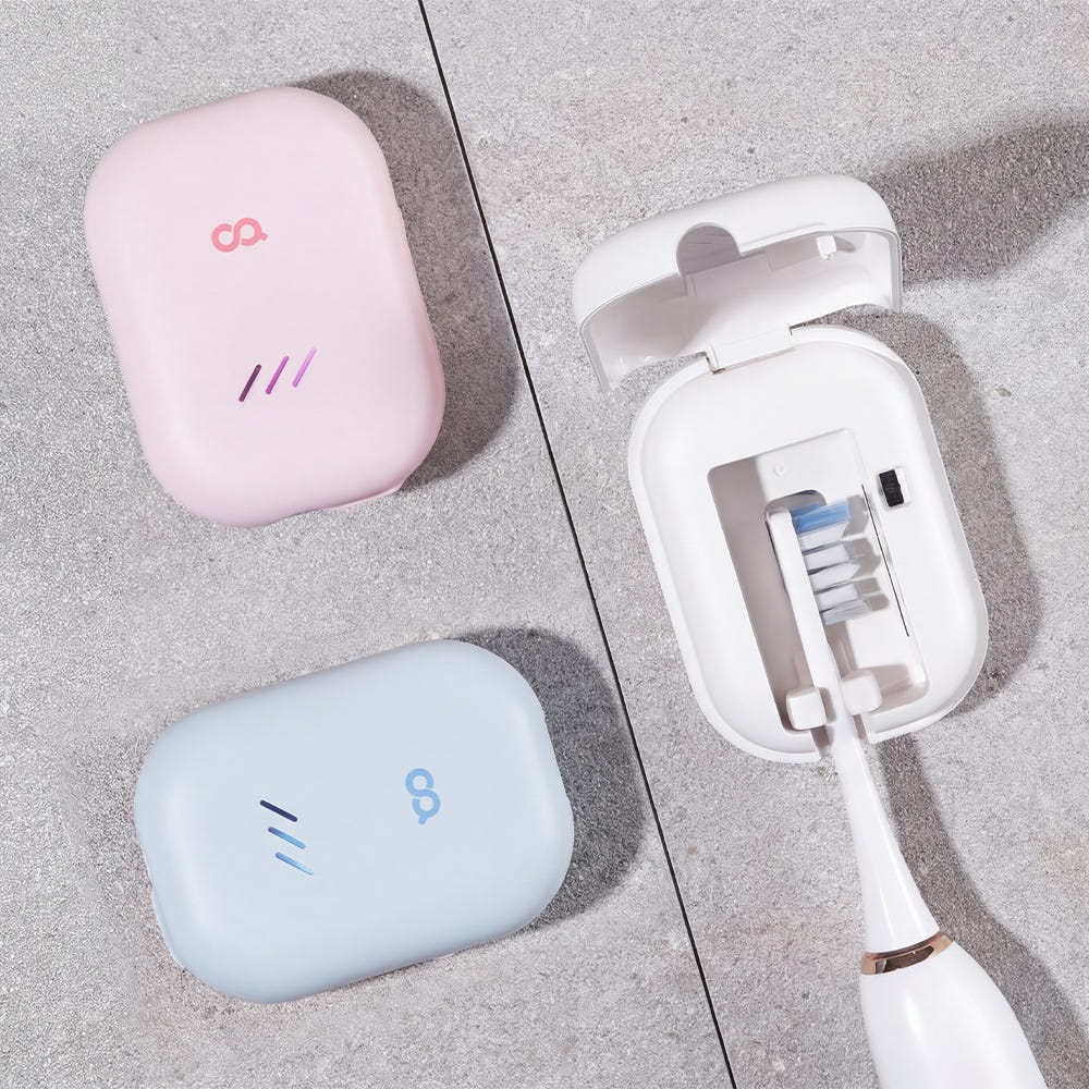 오아 클린이퓨어Pro 바람건조 고온히팅 휴대용 유선 무선 겸용 칫솔살균기